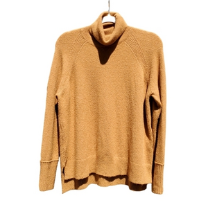 J. Crew Tan Turtleneck Soft Warm Long Sleeve Sweater Top Size‎ Small